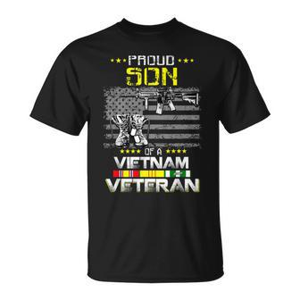 Proud Son Of A Vietnam Veteran T Vietnam Vet T-Shirt | Mazezy