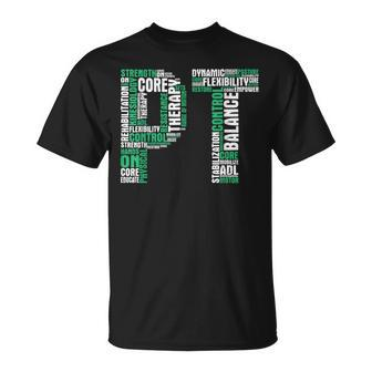 Pt Physical Therapist Therapy Assistant Physiotherapy Dpt T-Shirt | Mazezy