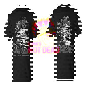 Punks Not Dead Rock 80S 90S Retro Rocker Skull Punk Rock T-shirt - Thegiftio UK