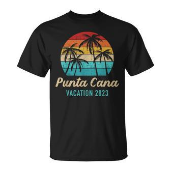 Punta Cana 2023 Dominican Republic Vacation Dominican Republic Funny Gifts Unisex T-Shirt | Mazezy