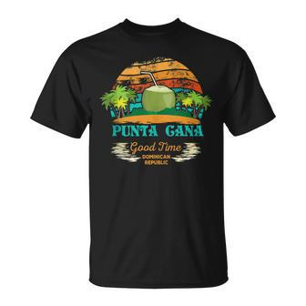 Punta Cana Dominican Republic Souvenir Vintage Graphic T-Shirt | Mazezy