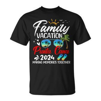 Punta Cana Trip 2024 Family Vacation Making Memories Trip T-Shirt | Mazezy