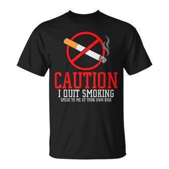 Quit Smoking Stop Smoke Free T-Shirt | Mazezy