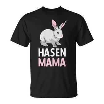 Rabbit Mum Rabbit Mother Pet Long Ear Gift For Womens Gift For Women Unisex T-Shirt | Mazezy