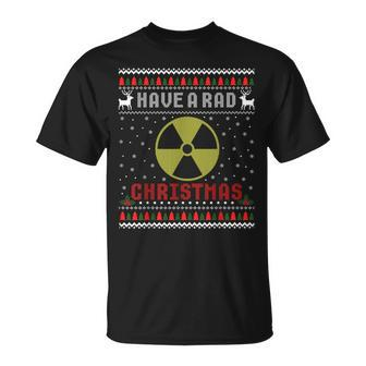 Radiologist Have A Rad Christmas Radiology Ugly Sweater T-Shirt - Monsterry CA