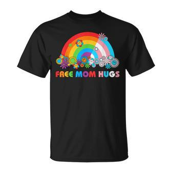 Rainbow Free Mom Hugs Lgbtq Trans Pride Month Equality T-shirt - Thegiftio UK