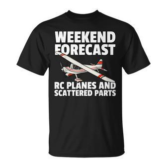 Rc Plane For Rc Pilot Model Airplane Lover T-Shirt | Mazezy UK