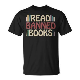 Read Banned Books Book Lover Literary Social Justice T-Shirt - Seseable