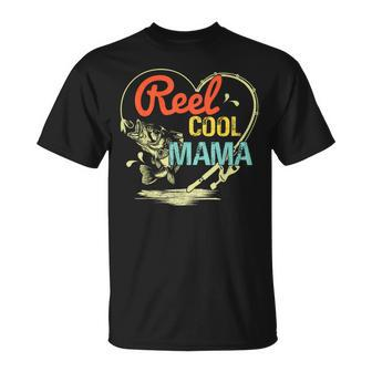 Reel Cool Mama Fishing Mothers Day For Womens Gift For Women Unisex T-Shirt | Mazezy UK