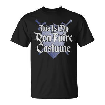 This Is My Ren Faire Costume Renaissance Fair Graphic T-Shirt | Mazezy