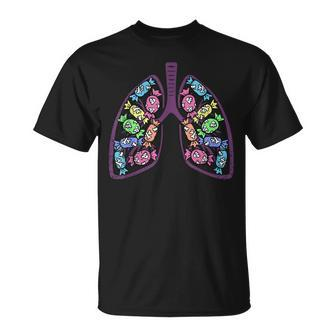 Respiratory Therapist Halloween Costume Candy Ghost T-Shirt - Monsterry AU