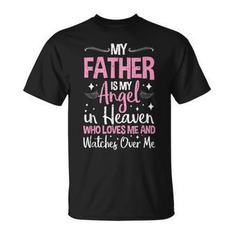 Rest In Peace Dad Father Gift For Mens Unisex T-Shirt | Mazezy