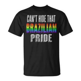 Retro 70S 80S Style Cant Hide That Brazilian Pride Unisex T-Shirt | Mazezy UK