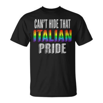 Retro 70S 80S Style Cant Hide That Italian Pride Unisex T-Shirt | Mazezy