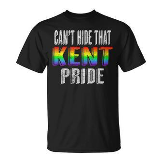 Retro 70S 80S Style Cant Hide That Kent Gay Pride Unisex T-Shirt | Mazezy