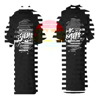 Retro Avinger Home State Cool 70S Style Sunset T-Shirt | Mazezy