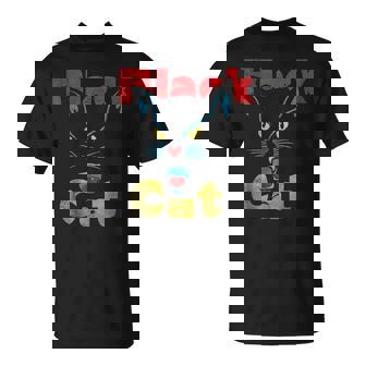 Retro Black Cat Retro Fireworks Vintage Halloween 70S 70S Vintage Designs Funny Gifts Unisex T-Shirt | Mazezy