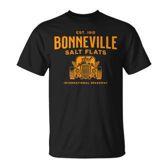 Retro Bonneville Salt Flats Utah International Speedway T-Shirt | Mazezy UK