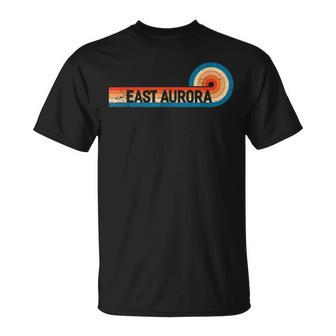 Retro East Aurora Vintage City East Aurora T-Shirt | Mazezy
