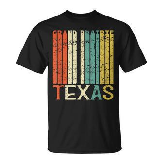 Retro Grand Prairie Residents State Texas T-Shirt | Mazezy