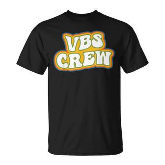 Retro I Love Vbs 2023 Vacation Bible School Vbs Crew Unisex T-Shirt | Mazezy