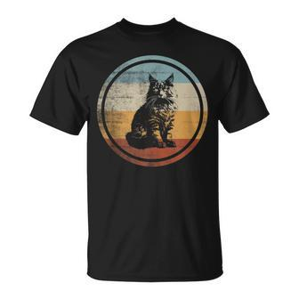 Retro Vintage Kurilian Bobtail Cat T-Shirt | Mazezy