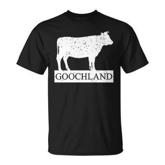 Rich North Of Richmond Goochland Cow T-Shirt | Mazezy