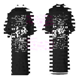 Rivera Surname Last Name Family Its A Rivera Thing Funny Last Name Designs Funny Gifts Unisex T-Shirt | Mazezy