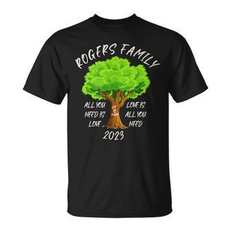 Rogers Reunion 2023 Rogers Funny Gifts Unisex T-Shirt | Mazezy CA