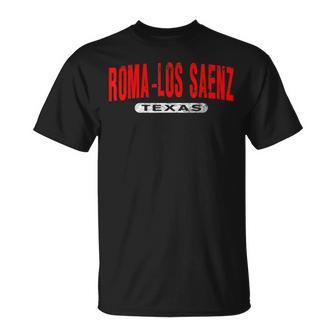 Roma-Los Saenz Tx Texas Usa City Roots Vintage T-Shirt | Mazezy
