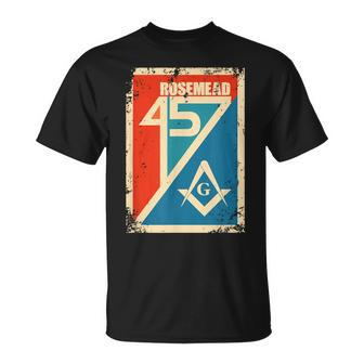 Rosemead 457 By Kuyang Freemason T-Shirt | Mazezy
