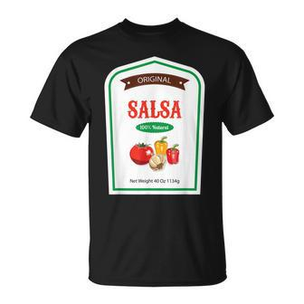 Salsa Sauce Costume Halloween Uniform T-shirt - Thegiftio UK