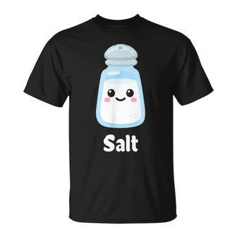 Salt & Pepper Matching Couple Halloween Best Friends Cute T-Shirt - Thegiftio UK