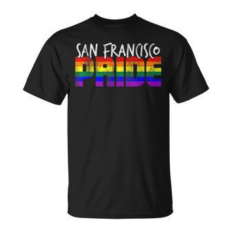 San Francisco Pride Lgbt Flag Unisex T-Shirt | Mazezy