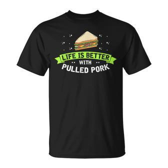 Sandwich Lover For Pulled Pork Lover And Fast-Food T-Shirt | Mazezy AU
