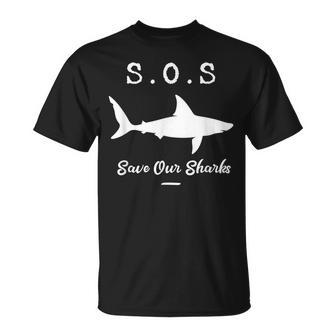 Save Our Sharks For Conservationists Animal Lovers T-shirt - Thegiftio UK
