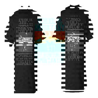 School Important Hunting Importanter Deer Hunter Boys T-Shirt