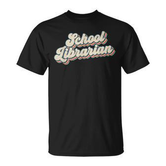 School Librarian Library Worker Bookworm Book Cataloger Unisex T-Shirt | Mazezy