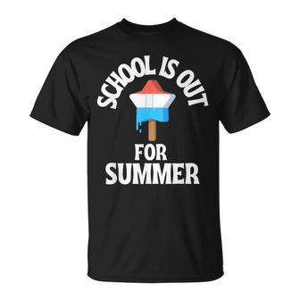 School Is Out For Summer July 4Th Graduation Student Teacher T-shirt - Thegiftio UK