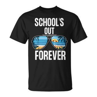 Schools Out Forever Senior 2021 Last Day Of School Unisex T-Shirt | Mazezy
