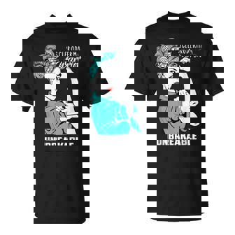 Scleroderma Warrior Unbreakable Awareness T-Shirt | Mazezy