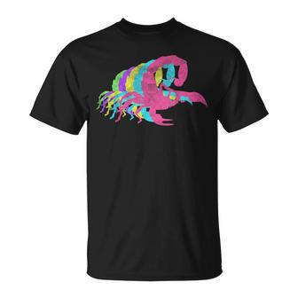 Scorpion 80S Colors 1980S T-Shirt | Mazezy