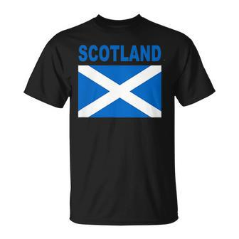 Scotland Flag Cool Pocket Scottish Alba Flags T-Shirt | Mazezy AU