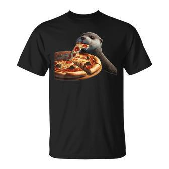 Sea Otter Lover Funny Design Unisex T-Shirt - Seseable