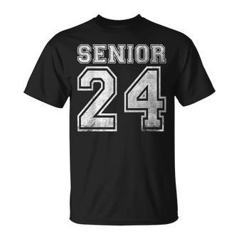 Senior 2024 Class Of 2024 Seniors Graduation 2024 Senior 24 T-Shirt - Monsterry CA