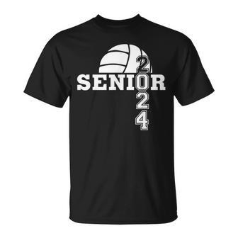 Senior Class Of 2024 Volleyball Seniors School Graduation T-Shirt