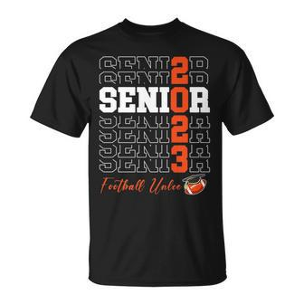 Senior Football Uncle Gift Class Of 2023 - Senior 2023 Unisex T-Shirt | Mazezy