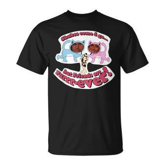 Shakes Come And Go But Friends Are Furrrever Nerd Geek T-Shirt - Monsterry