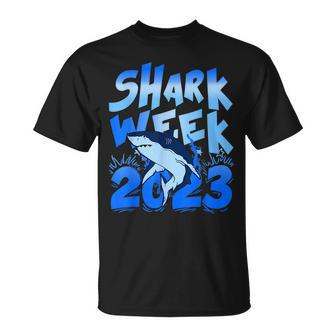 Shark 2023 Week Passion Shark Ocean Animal Sea Unisex T-Shirt - Monsterry DE