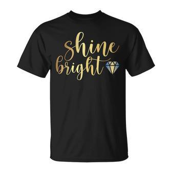 Shine Bright Diamond T-shirt - Thegiftio UK